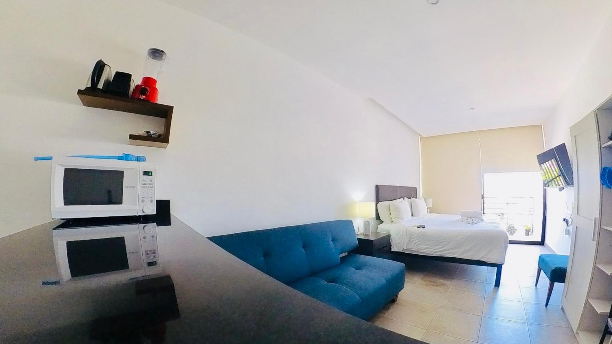 Studios With Roofpool In Vanessa 24 Playa del Carmen Oda fotoğraf