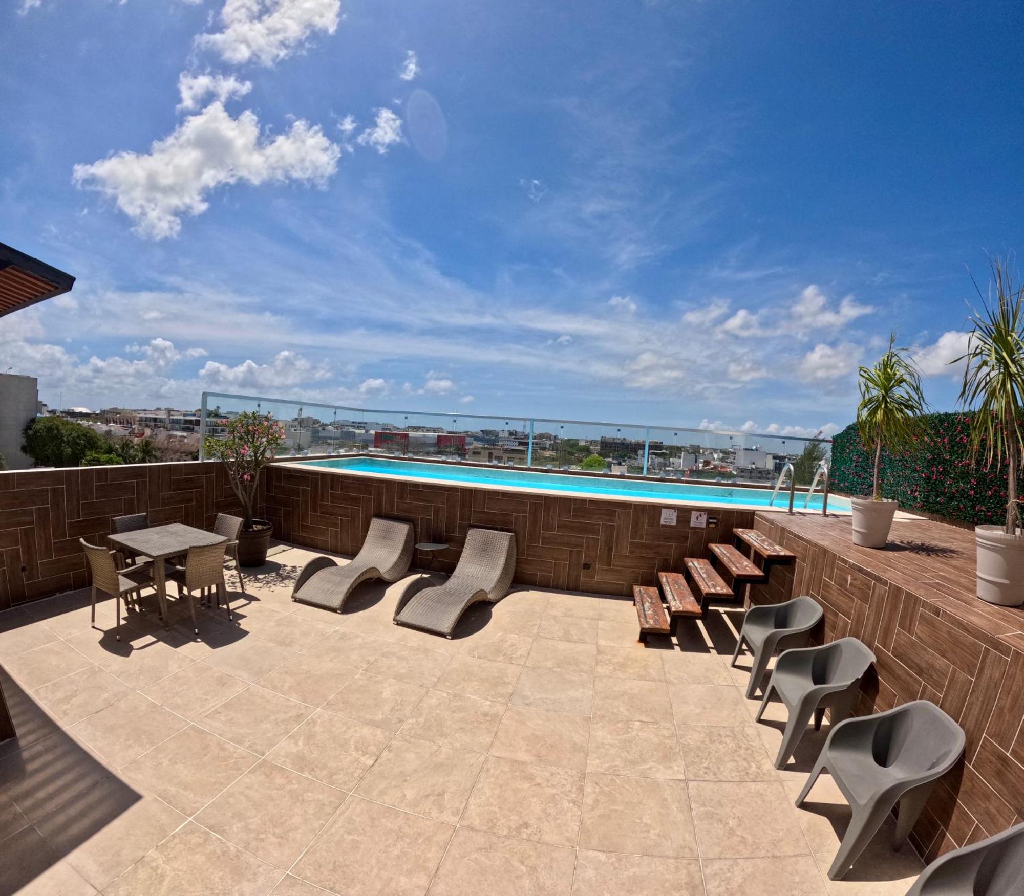 Studios With Roofpool In Vanessa 24 Playa del Carmen Dış mekan fotoğraf